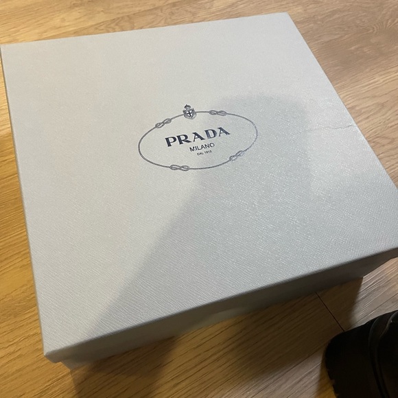 Prada Chelsea Leather Booties, size 9.5 (39.5 EU) - Picture 7 of 9